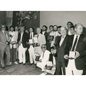 	Salone Internazionale Umorismo Bordighera 1987, premiazione	