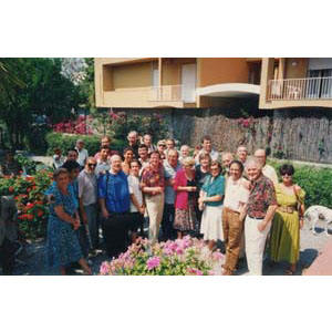 	Supergruppo di umoristi al Salone Internazionale dell'Umorismo di Bordighera, 1990