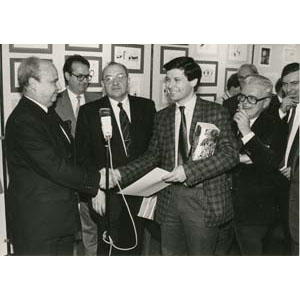 	Premiazione al Municipio di Montmartre, 1985	