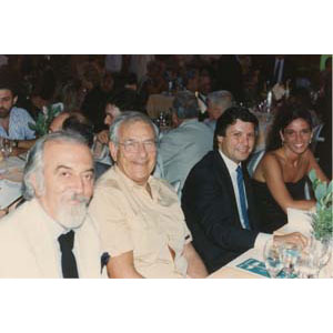 	Salone di Bordighera 1990, al casino di Sanremo  con Tublek, Sinanoglu e Roberta Summonte,  appena sposata	