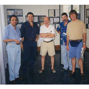 	Giuria del Salone di Bordighera 1998: Trojano, De Angelis, Mordillo, Furrer, Wyss	
