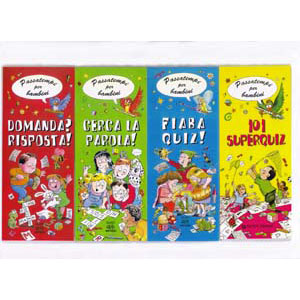 	Giunti - Serie Passatempi per bambini  vol. 1 2 3 4, varie edizioni	
