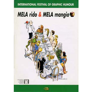 	Catalogo mostra Mela rido & Mela mangio, 2004	