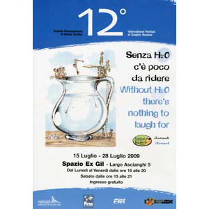 	Festival int. Humor grafico - H2O - poster - Roma 2009	
