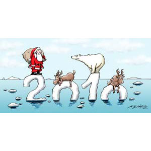 	Cartoncino Auguri, 2010	