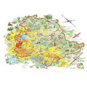 	CrediUmbria, mappa per il libro storico 