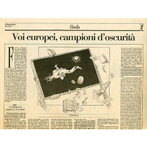 	La Repubblica - Inserto Mercurio, n.13, 1989	