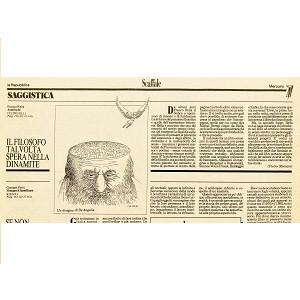 	La Repubblica- Inserto Mercurio, n.13, 1989
