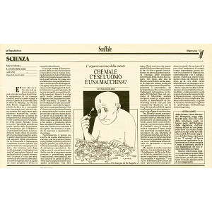 	La Repubblica- Inserto Mercurio, n.16, 1989