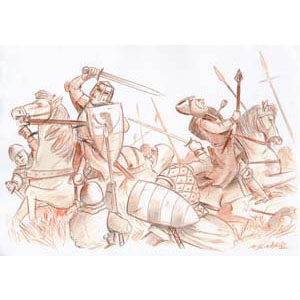 	Battaglia di Bouvines, bozzetto	