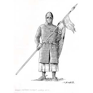 	Middle Age - Anglo-norman knight XII c	