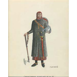 	Middle Age - Italian knight - XI c	