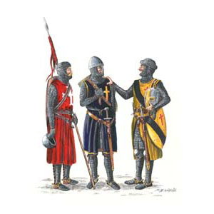 	Middle Age -  7 th Crusade knights	