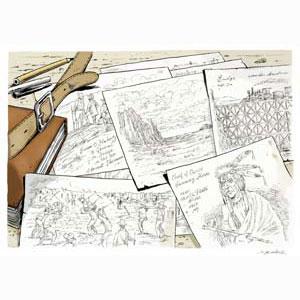 	APP Iron Horse -  Union Pacific Railroad - Sketch book