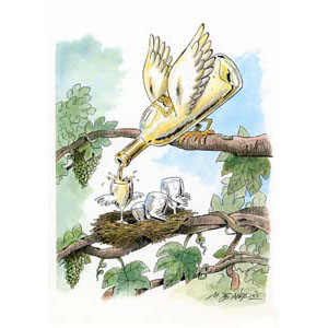	Wine birds	