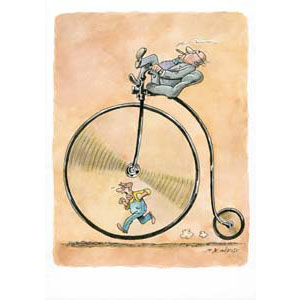 	Old bicycle	